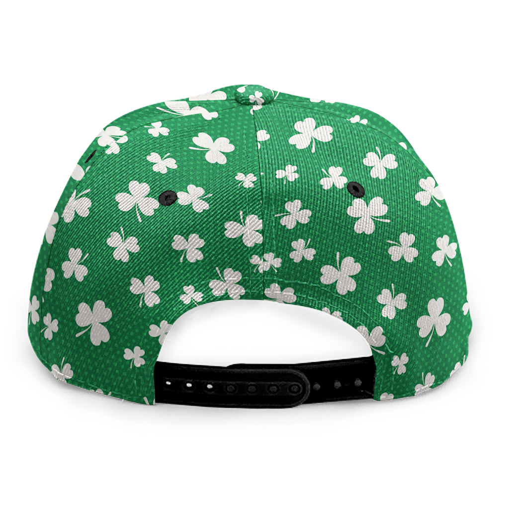 Polka Dot Irish St. Patrick's Day Print Snapback Cap