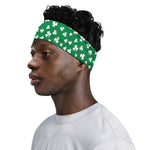 Polka Dot Irish St. Patrick's Day Print Sports Headband