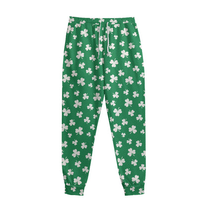 Polka Dot Irish St. Patrick's Day Print Sweatpants