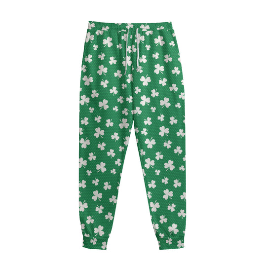 Polka Dot Irish St. Patrick's Day Print Sweatpants