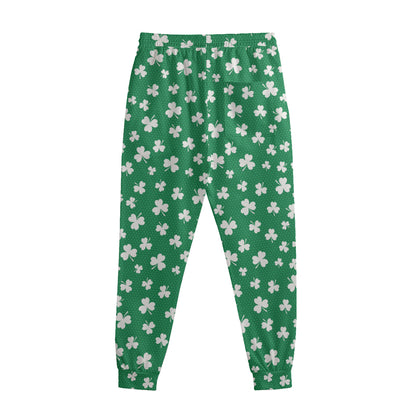 Polka Dot Irish St. Patrick's Day Print Sweatpants