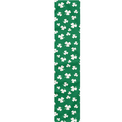 Polka Dot Irish St. Patrick's Day Print Table Runner