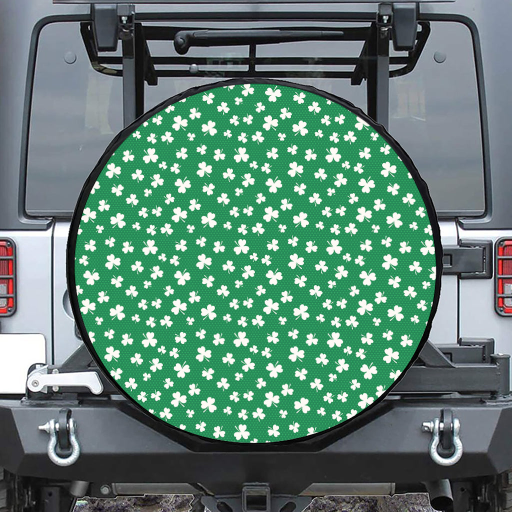 Polka Dot Irish St. Patrick's Day Print Tire Cover