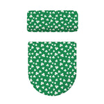 Polka Dot Irish St. Patrick's Day Print Toilet Lid And Tank Cover Set