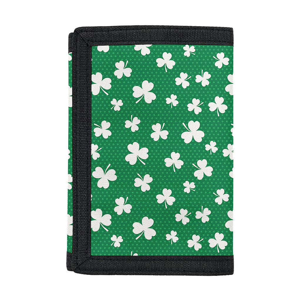 Polka Dot Irish St. Patrick's Day Print Trifold Wallet