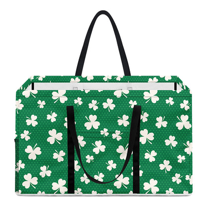 Polka Dot Irish St. Patrick's Day Print Utility Tote Bag