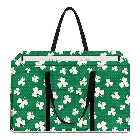 Polka Dot Irish St. Patrick's Day Print Utility Tote Bag