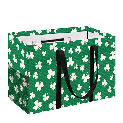 Polka Dot Irish St. Patrick's Day Print Utility Tote Bag