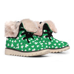 Polka Dot Irish St. Patrick's Day Print Winter Boots