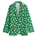 Polka Dot Irish St. Patrick's Day Print Women's Blazer