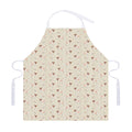 Polka Dot Jack Russell Terrier Print Adjustable Apron