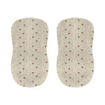 Polka Dot Jack Russell Terrier Print Bar Stool Covers