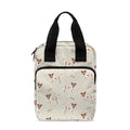 Polka Dot Jack Russell Terrier Print Bible Tote Bag