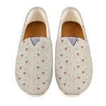 Polka Dot Jack Russell Terrier Print Casual Shoes