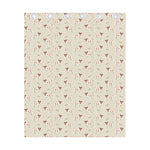Polka Dot Jack Russell Terrier Print Curtain