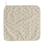 Polka Dot Jack Russell Terrier Print Hand Towel