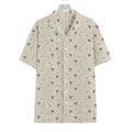 Polka Dot Jack Russell Terrier Print Hawaiian Shirt