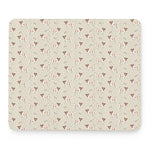 Polka Dot Jack Russell Terrier Print Mouse Pad