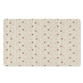 Polka Dot Jack Russell Terrier Print Polyester Doormat