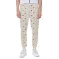 Polka Dot Jack Russell Terrier Print Joggers