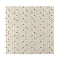 Polka Dot Jack Russell Terrier Print Silk Bandana