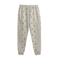 Polka Dot Jack Russell Terrier Print Sweatpants