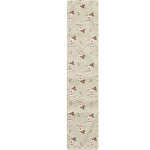 Polka Dot Jack Russell Terrier Print Table Runner