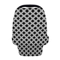 Polka Dot Knitted Pattern Print Baby Seat Cover