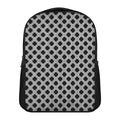 Polka Dot Knitted Pattern Print Casual Backpack