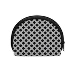 Polka Dot Knitted Pattern Print Coin Purse