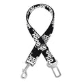 Polka Dot Knitted Pattern Print Dog Seat Belt