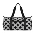 Polka Dot Knitted Pattern Print Gym Bag
