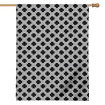 Polka Dot Knitted Pattern Print House Flag