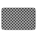 Polka Dot Knitted Pattern Print Indoor Door Mat