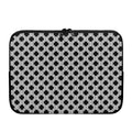 Polka Dot Knitted Pattern Print Laptop Sleeve