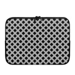 Polka Dot Knitted Pattern Print Laptop Sleeve