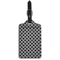 Polka Dot Knitted Pattern Print Luggage Tag
