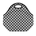 Polka Dot Knitted Pattern Print Neoprene Lunch Bag