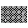 Polka Dot Knitted Pattern Print Placemat