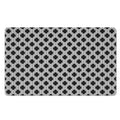 Polka Dot Knitted Pattern Print Polyester Doormat