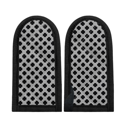 Polka Dot Knitted Pattern Print Skillet Handle Cover