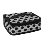 Polka Dot Knitted Pattern Print Small Lunch Bag