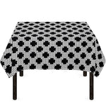 Polka Dot Knitted Pattern Print Tablecloth