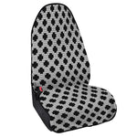 Polka Dot Knitted Pattern Print Waterproof Car Seat Cover