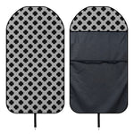 Polka Dot Knitted Pattern Print Waterproof Car Seat Cover