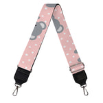 Polka Dot Koala Pattern Print Bag Strap