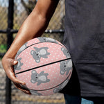 Polka Dot Koala Pattern Print Basketball