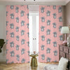 Polka Dot Koala Pattern Print Blackout Pencil Pleat Curtains