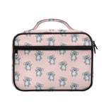 Polka Dot Koala Pattern Print Briefcase Bible Bag