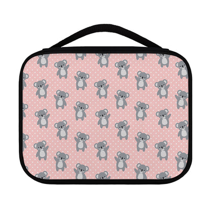 Polka Dot Koala Pattern Print Classic Bible Case